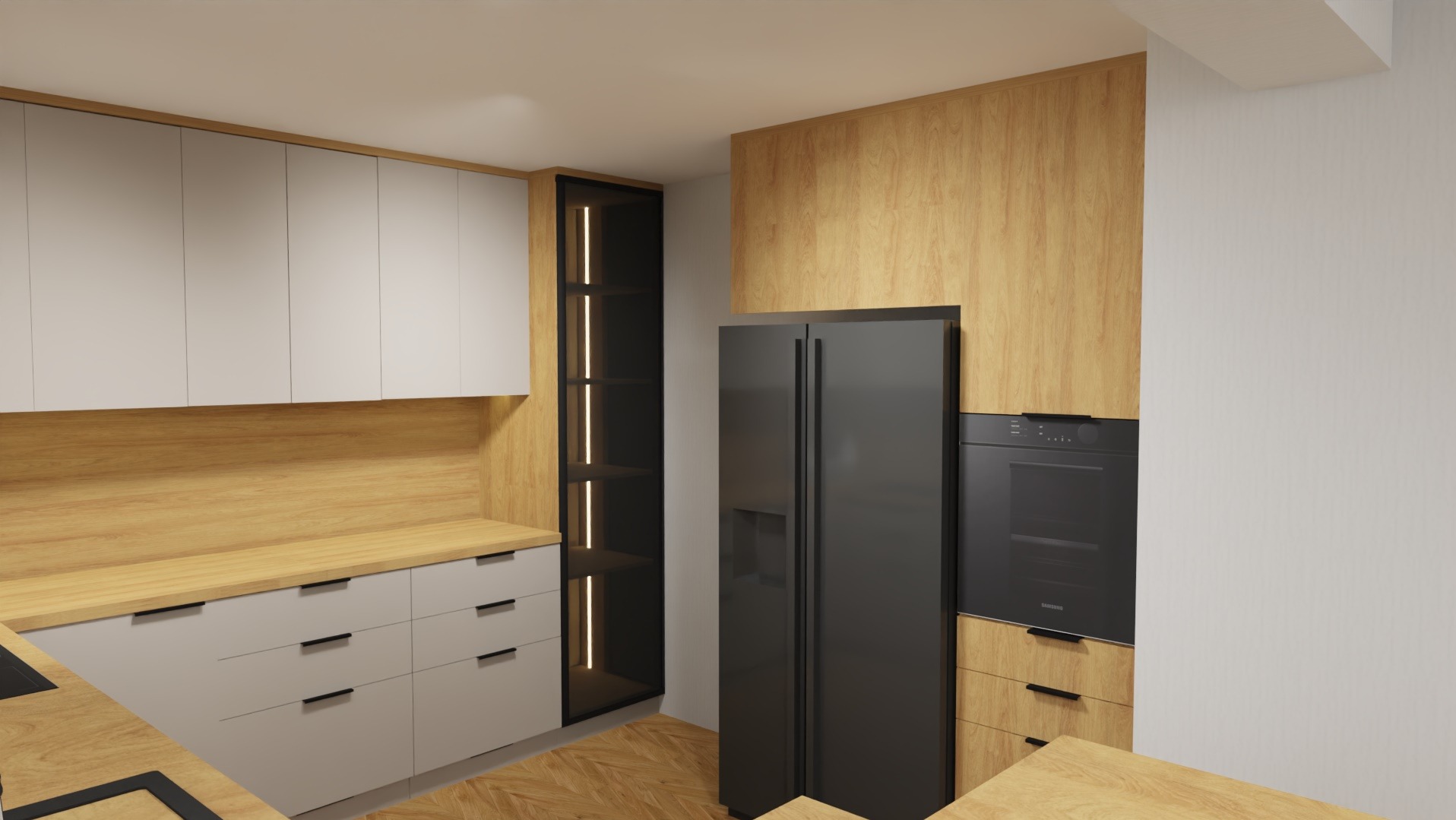 Zabudowa mebli kuchennych