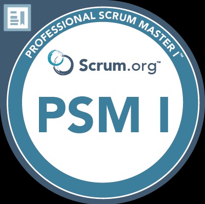 Certyfikat Professional Scrum Master