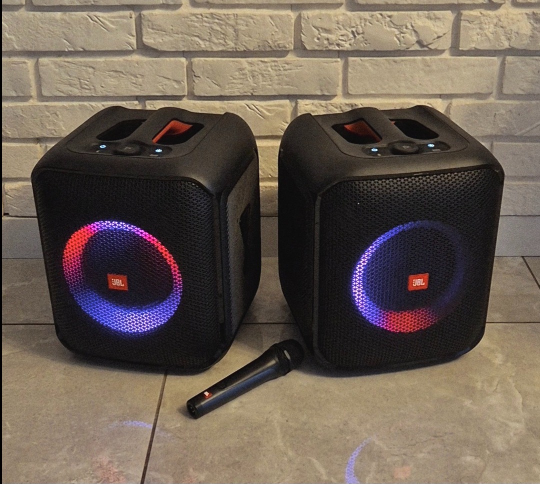 Posiadamy Głośniki JBL Partybox Encore Essential + mikrofon JBL