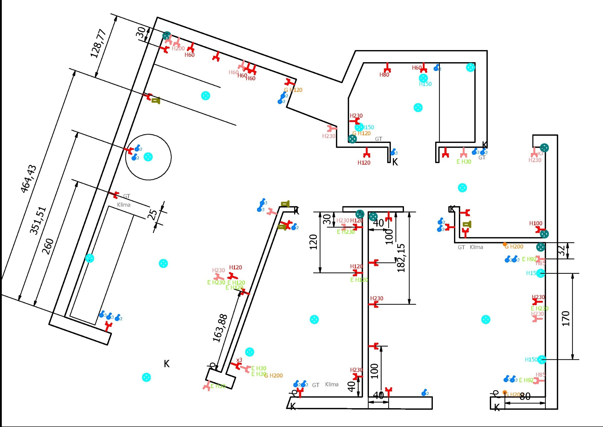 Projekt instalacji elektrycznej w dwupokojowym mieszkaniu