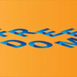 Freedom- wolność ukazana jako otwarty napis