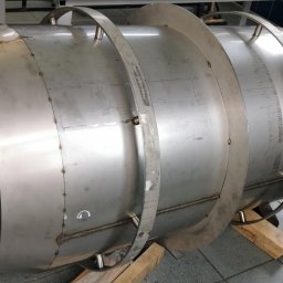 JDM SPÓŁKA Z OGRANICZONĄ ODPOWIEDZIALNOŚCIĄ - bęben nierdzewny do mieszania sera