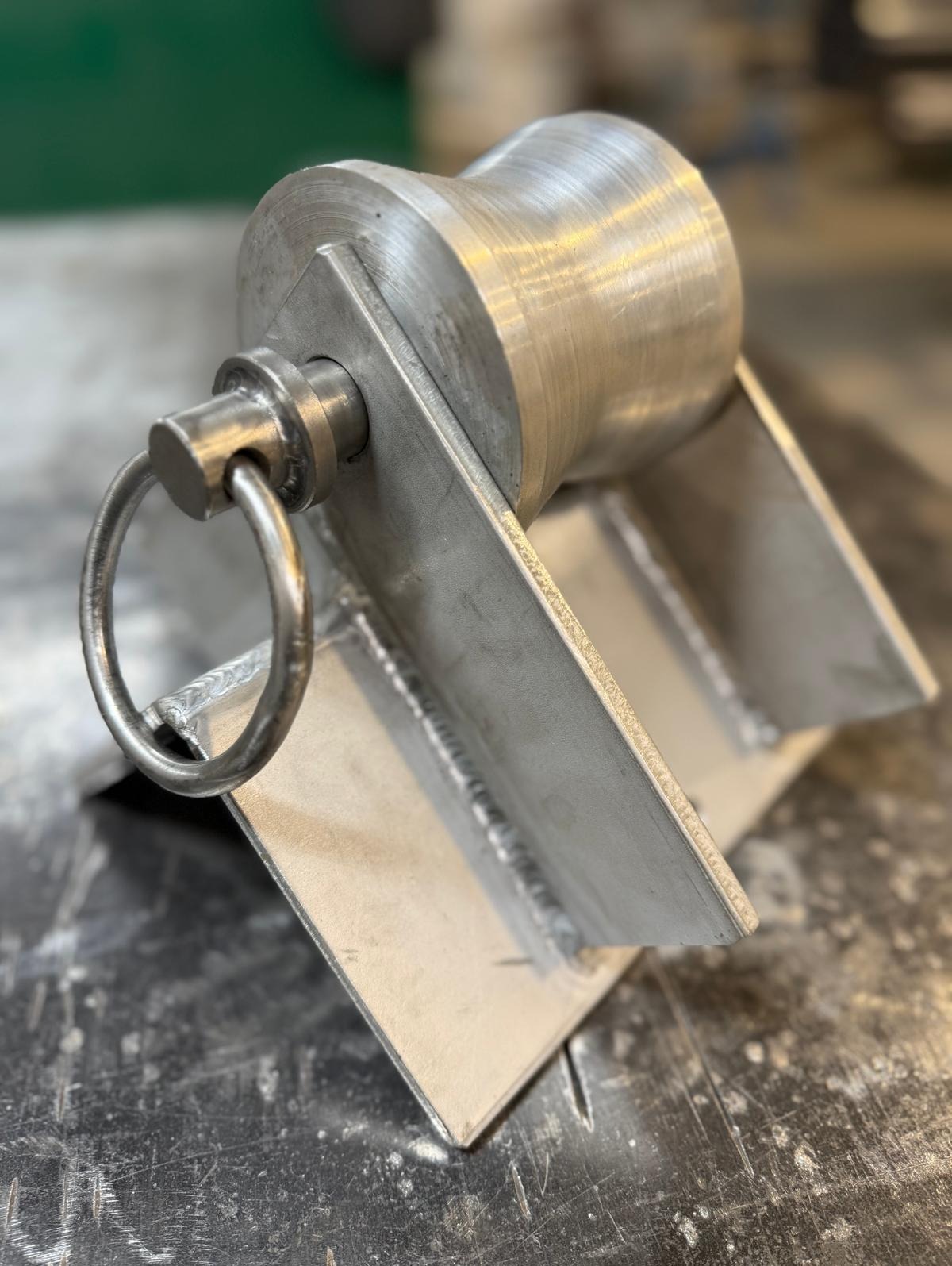 kołowrot do wyciągnika aluminiowy