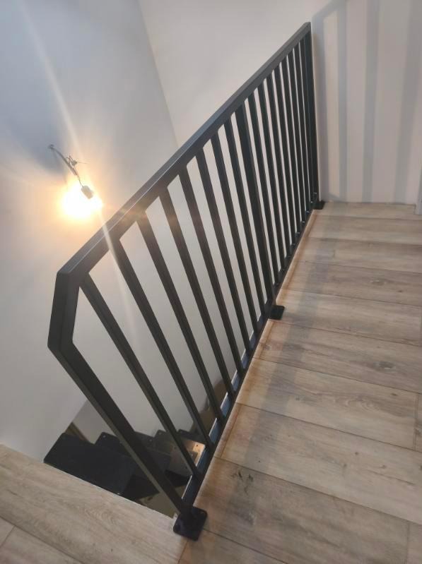 balustrada malowana proszkowo