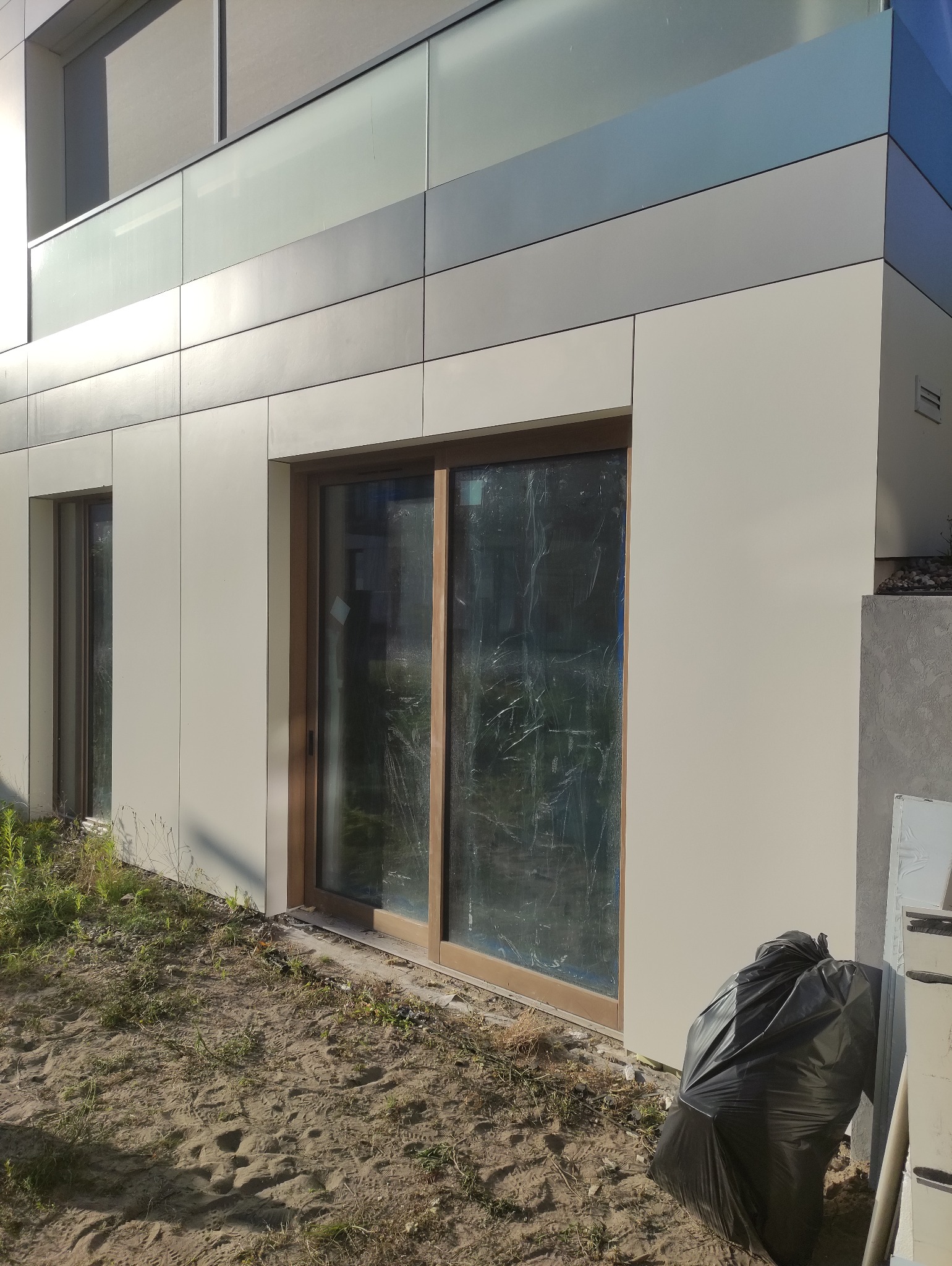 elewacja wentylowana włókno - cement Gdańsk