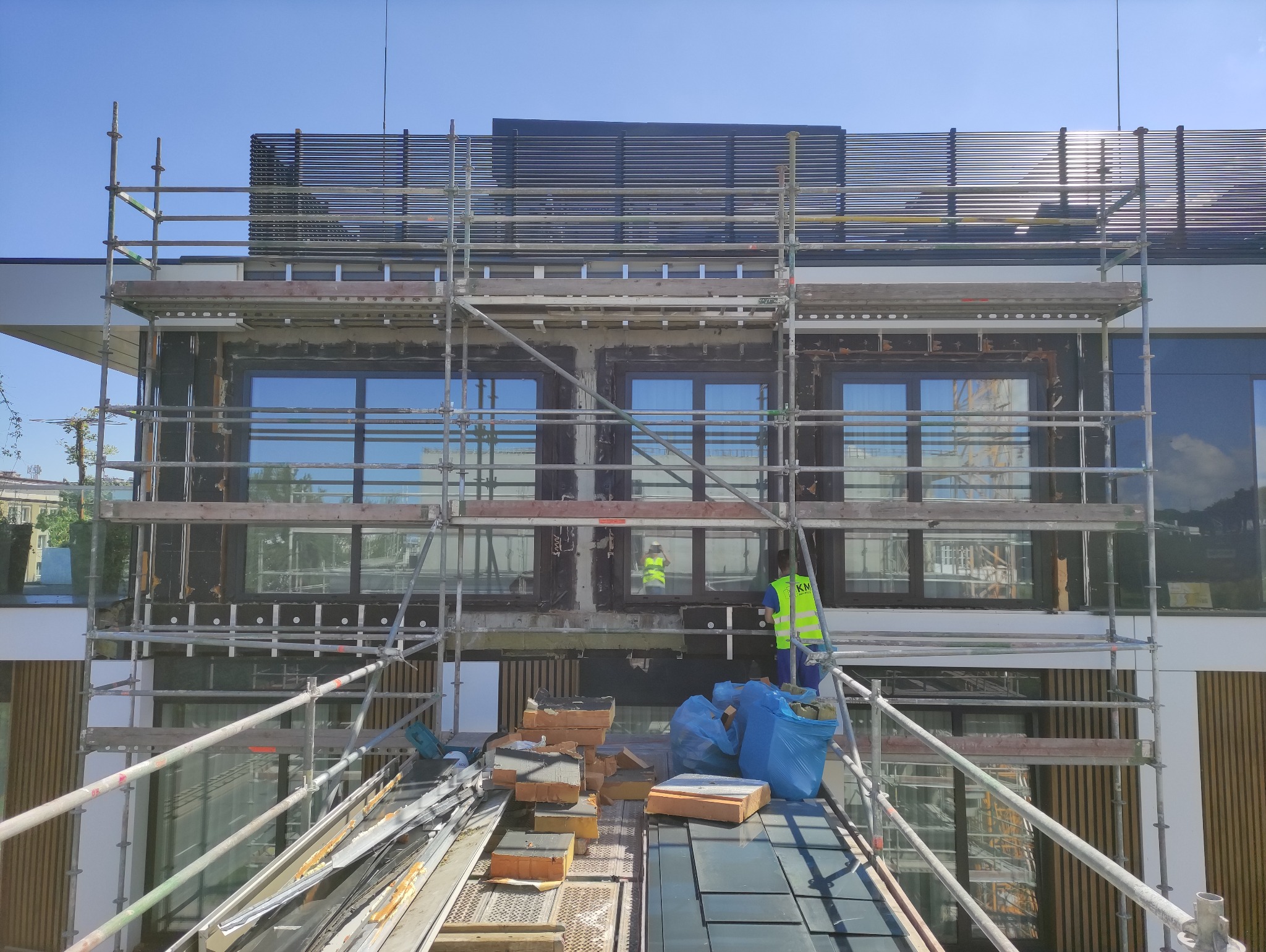 elewacja wentylowana hotel Gdynia