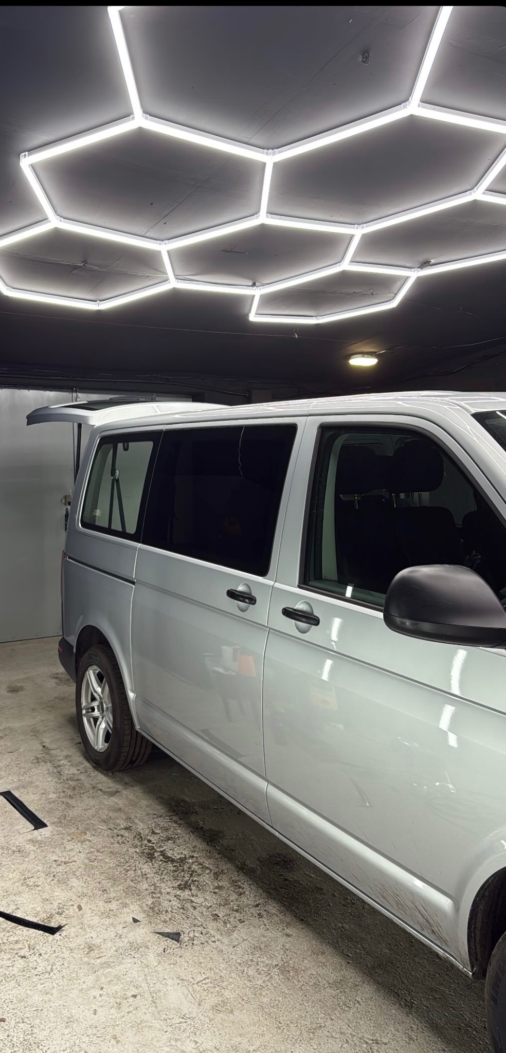 VW Transporter - przyciemnianie szyb