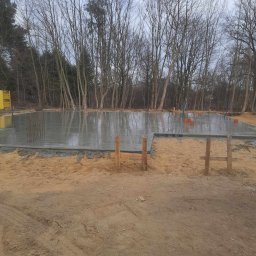 Wykonanie płyty fundamentowej 