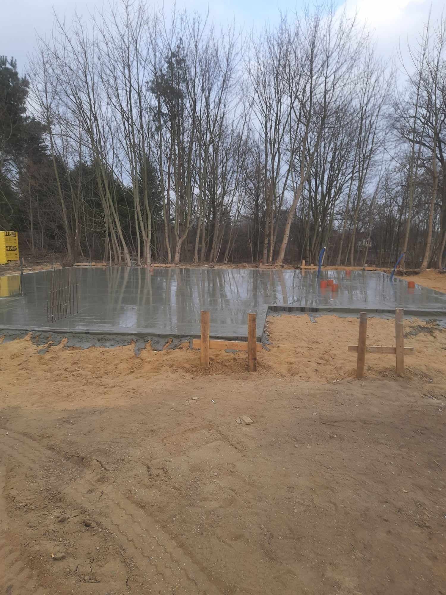 Wykonanie płyty fundamentowej