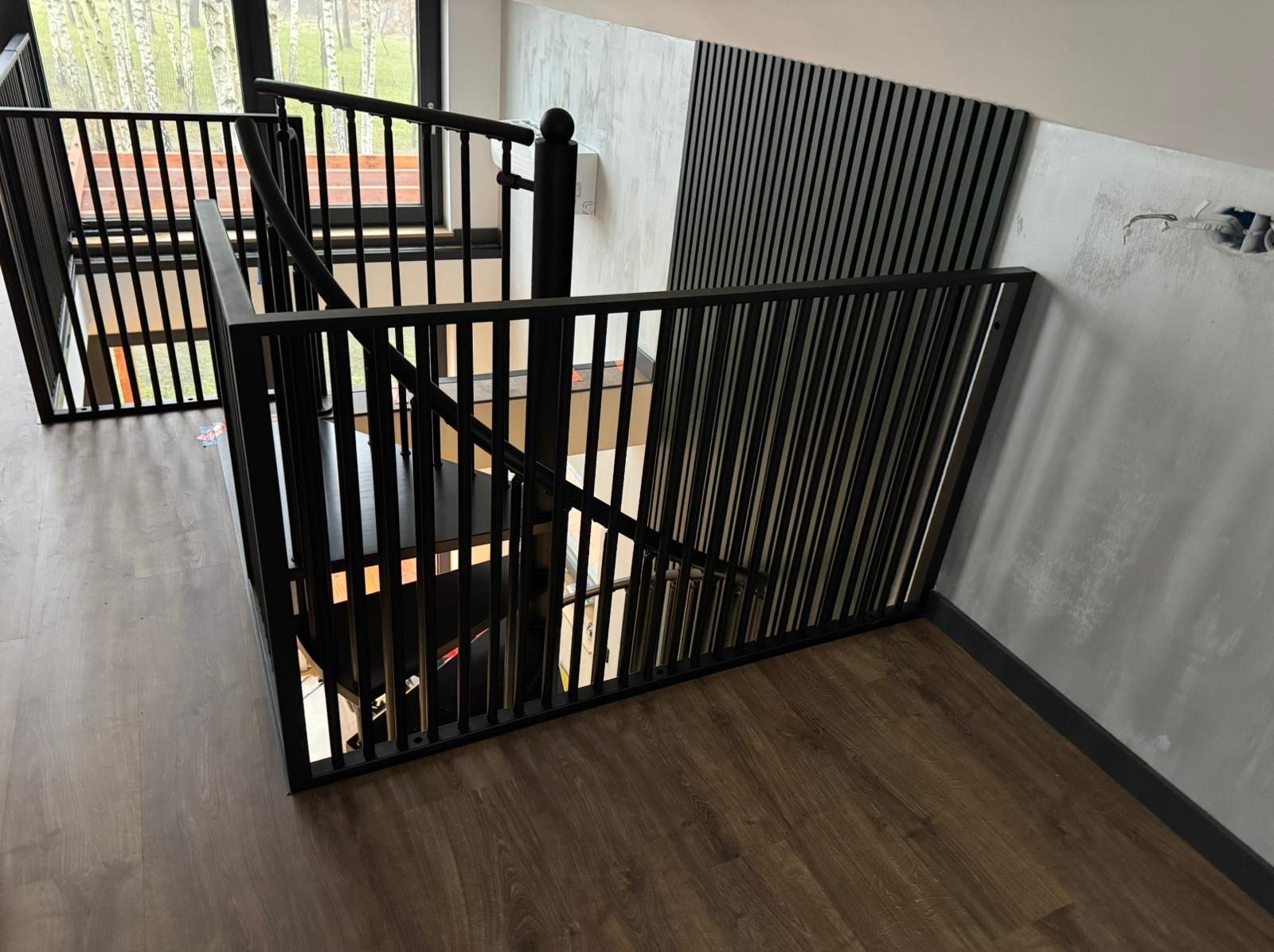 Balustrada stalowa wewnętrzna