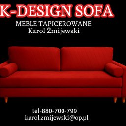 K-DESIGN SOFA - Cenione Meble Tapicerowane Nidzica