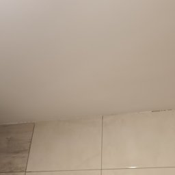 Naprawianie dziur w suficie podwieszanym po montażu rur ciepłowniczych PO:
-łatanie dziur
-gładzie
-malowanie