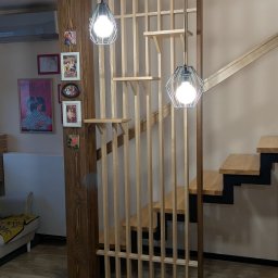 DrewnoWarsztat Piotr Łukaszuk - Drewniana ścianka ażurowa