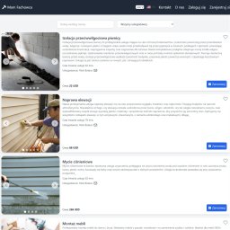 Łukasz Mosionek - Pracownik izoluje piwnicę, nakładając warstwę ochronną. Widoczne narzędzia i materiały izolacyjne. Praca wykonywana starannie, z dbałością o detale.