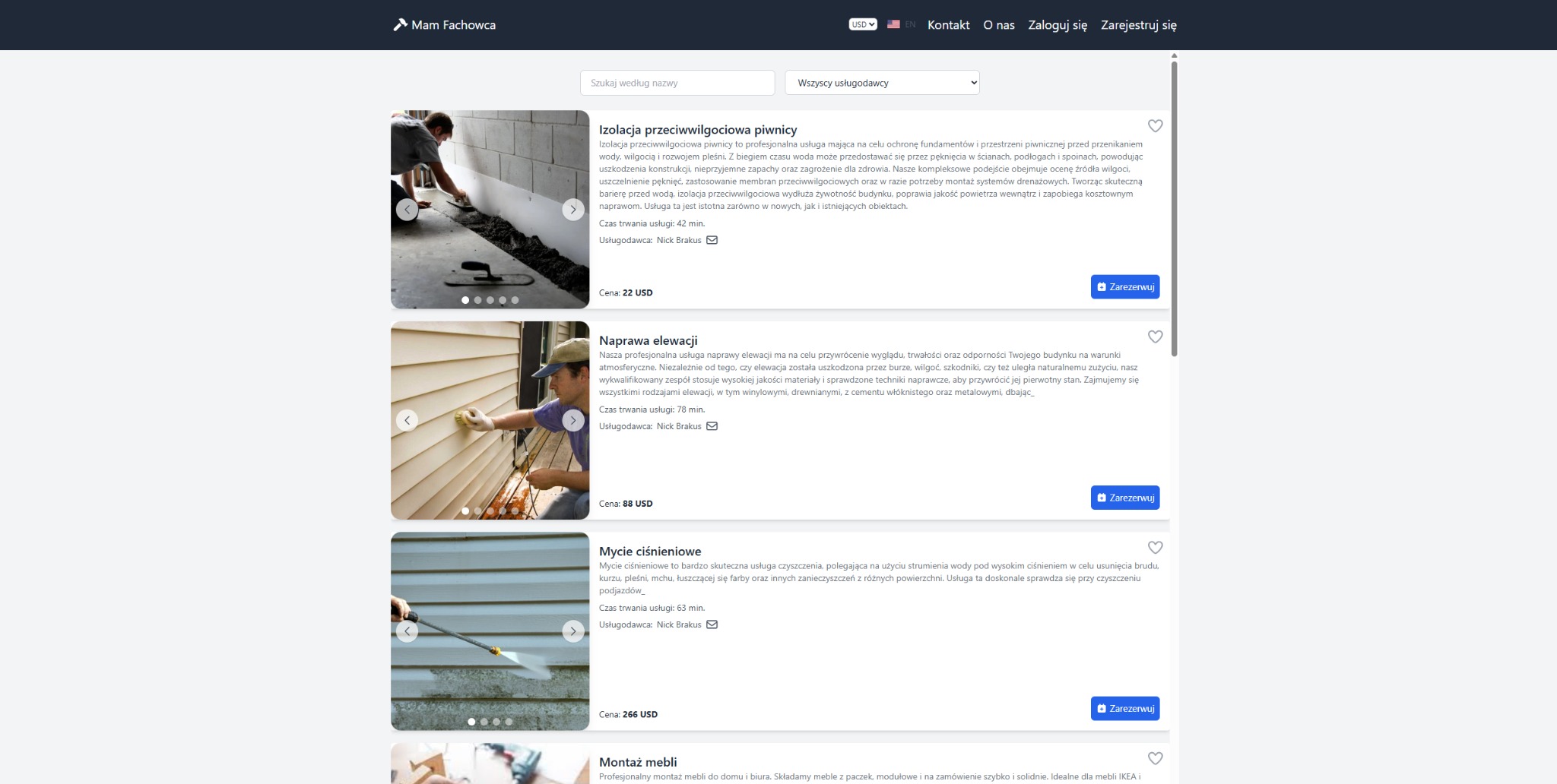 Pracownik izoluje piwnicę, nakładając warstwę ochronną. Widoczne narzędzia i materiały izolacyjne. Praca wykonywana starannie, z dbałością o detale.