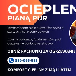 Firma Usługowa Jarocki Daniel - Ocieplanie Pianką Ostrów Mazowiecka