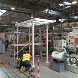 Konstrukcja stalowa pod klimatyzatory - Projektant konstrukcji, Kierownik Montażu, Wykonawca prac 