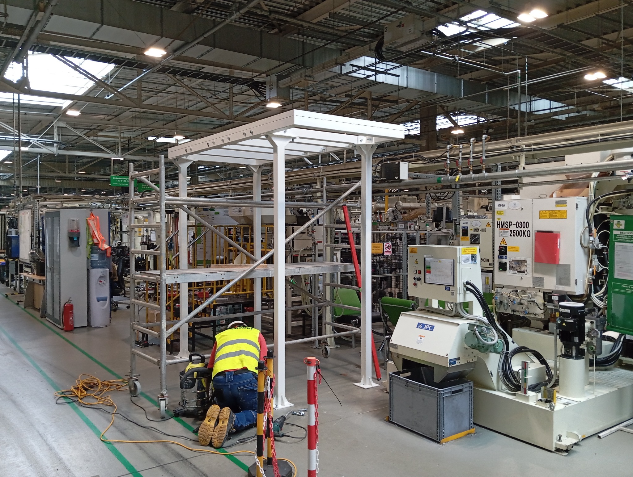 Konstrukcja stalowa pod klimatyzatory - Projektant konstrukcji, Kierownik Montażu, Wykonawca prac