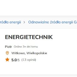 Fotowoltaika Witkowo 1