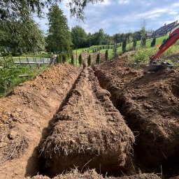 Niwelacja terenu Świątniki Górne 1