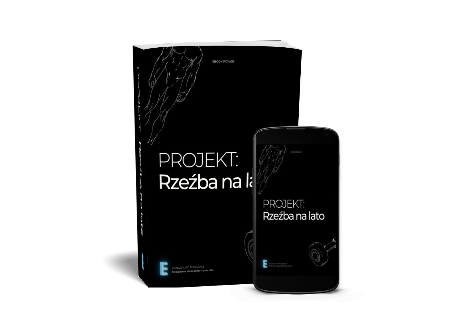 Mockup okładki mojego autorskiego e-booka