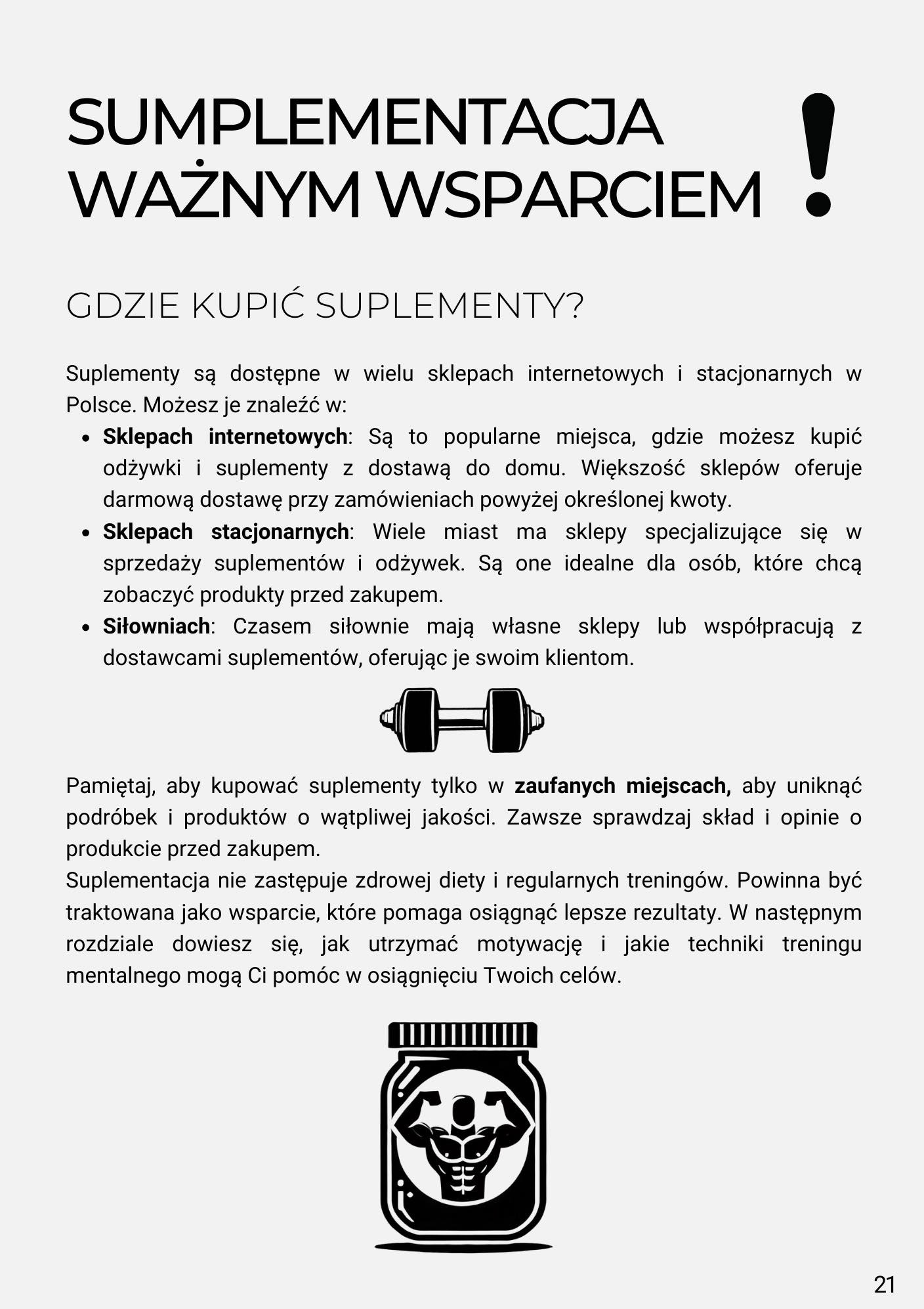 Zdjęcie jednej ze stron mojego E-Booka