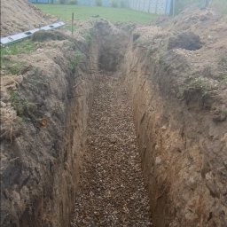 Przyłącze wod kan Pabianice 2