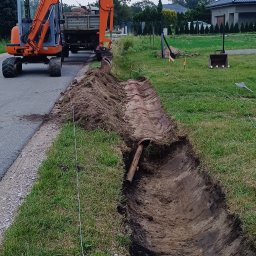 Przyłącze wod kan Pabianice 3