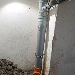 Przyłącze wod kan Pabianice 4