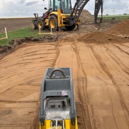 Wykop pod fundamenty Śmigiel 1