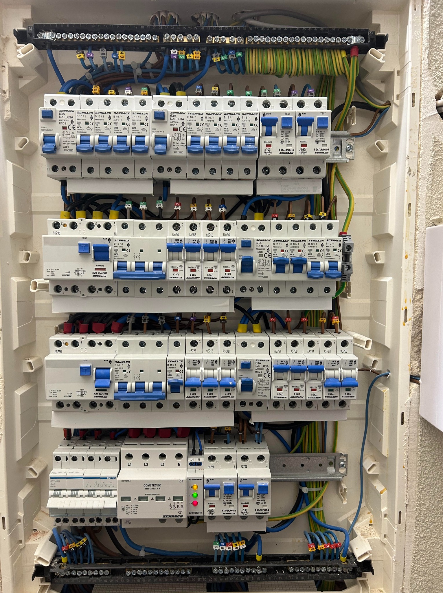 Rozdzielnica domu jednorodzinnego