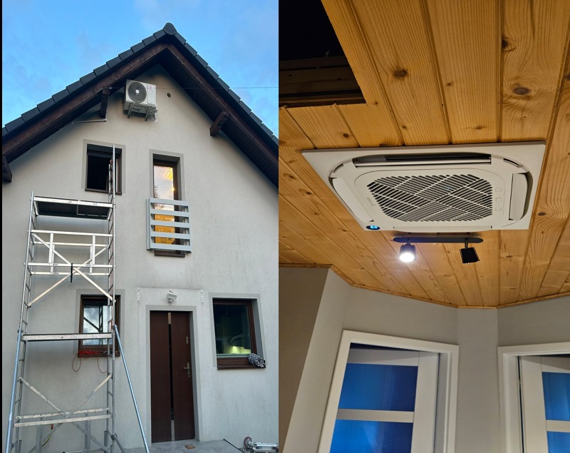 Posiadamy profesjonalny sprzęt, jesteśmy w stanie zamontować klimatyzację wszędzie!