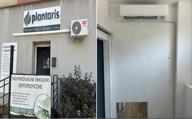 Montaż w gabinecie!