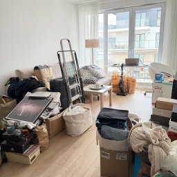 przed sesją zdjęciową, w trakcie porządkowania salonu do zdjęć