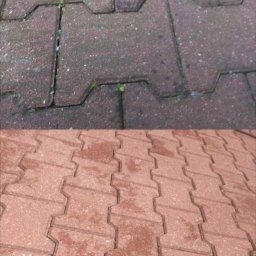 Dominik Bielecki - Efekt mycia kostki ciepłą wodą. Przed i po.