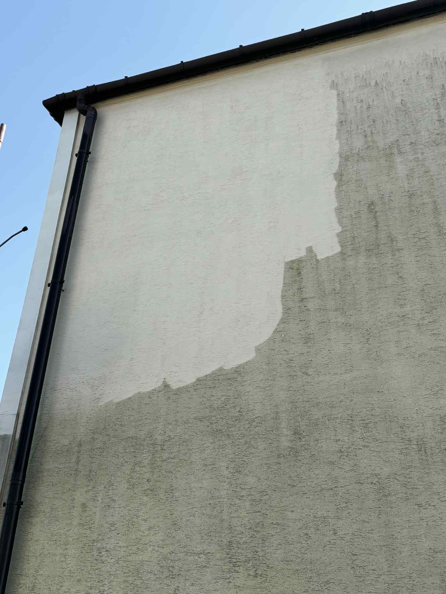 Mycie oraz odgrzybianie elewacji.