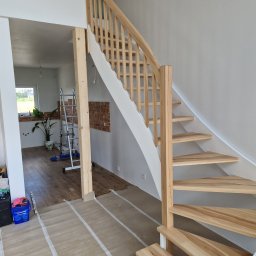 Schody drewniane Cybinka 1