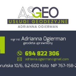 ASGEO Usługi Geodezyjne Adrianna Ogierman - Firma Geodezyjna Koło