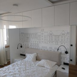 Tapetowanie, Montaż sufitów podwieszanych o nietypowych konstrukcjach