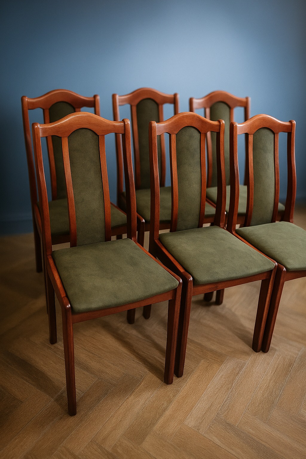 Wymiana tkaniny na siedziskach oraz oparciach, tkanina 'Zoya'