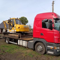 Niwelacja terenu Parowa 2