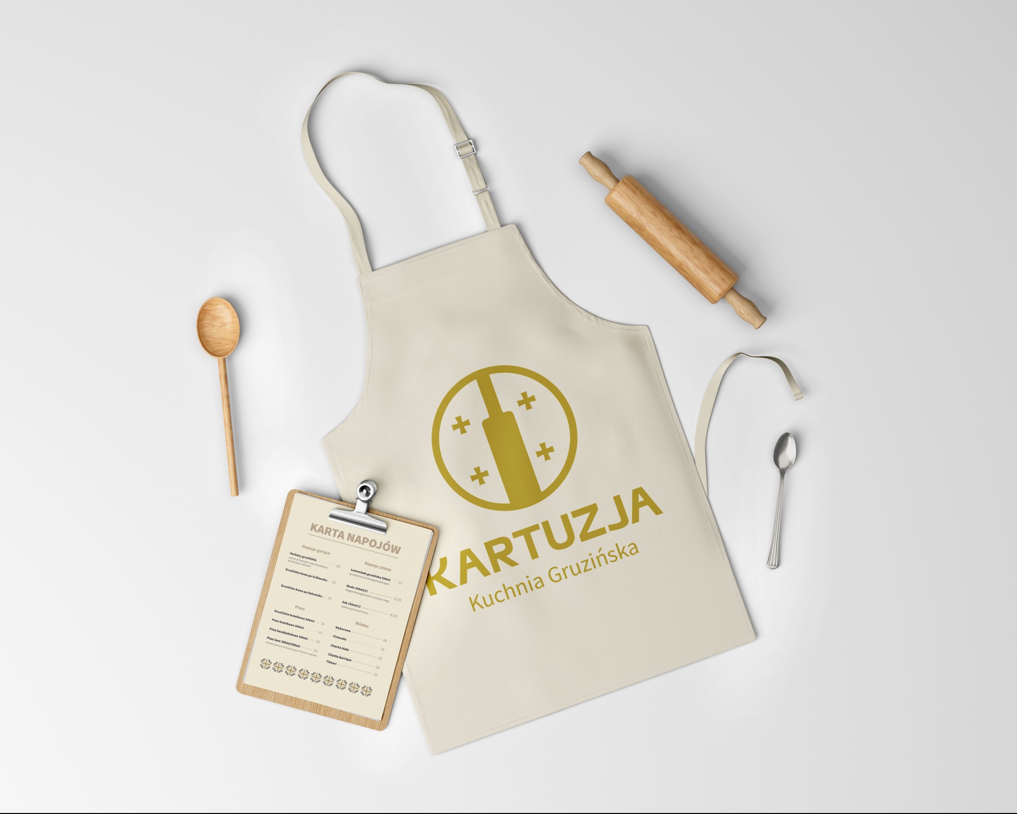 Identyfikacja wizualna restauracji gruzińskiej