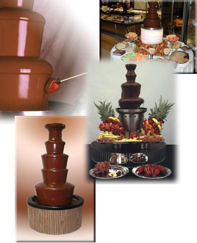 Fontanny czekoladowe- wynajem