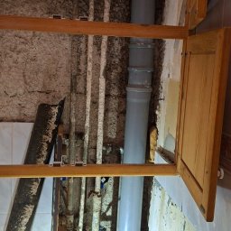 Wymiana kanalizacji z żeliwa na plastik