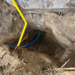 Przyłącze wod kan Warszawa 1