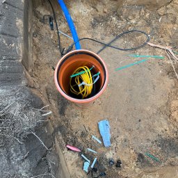 Przyłącze wod kan Warszawa 2