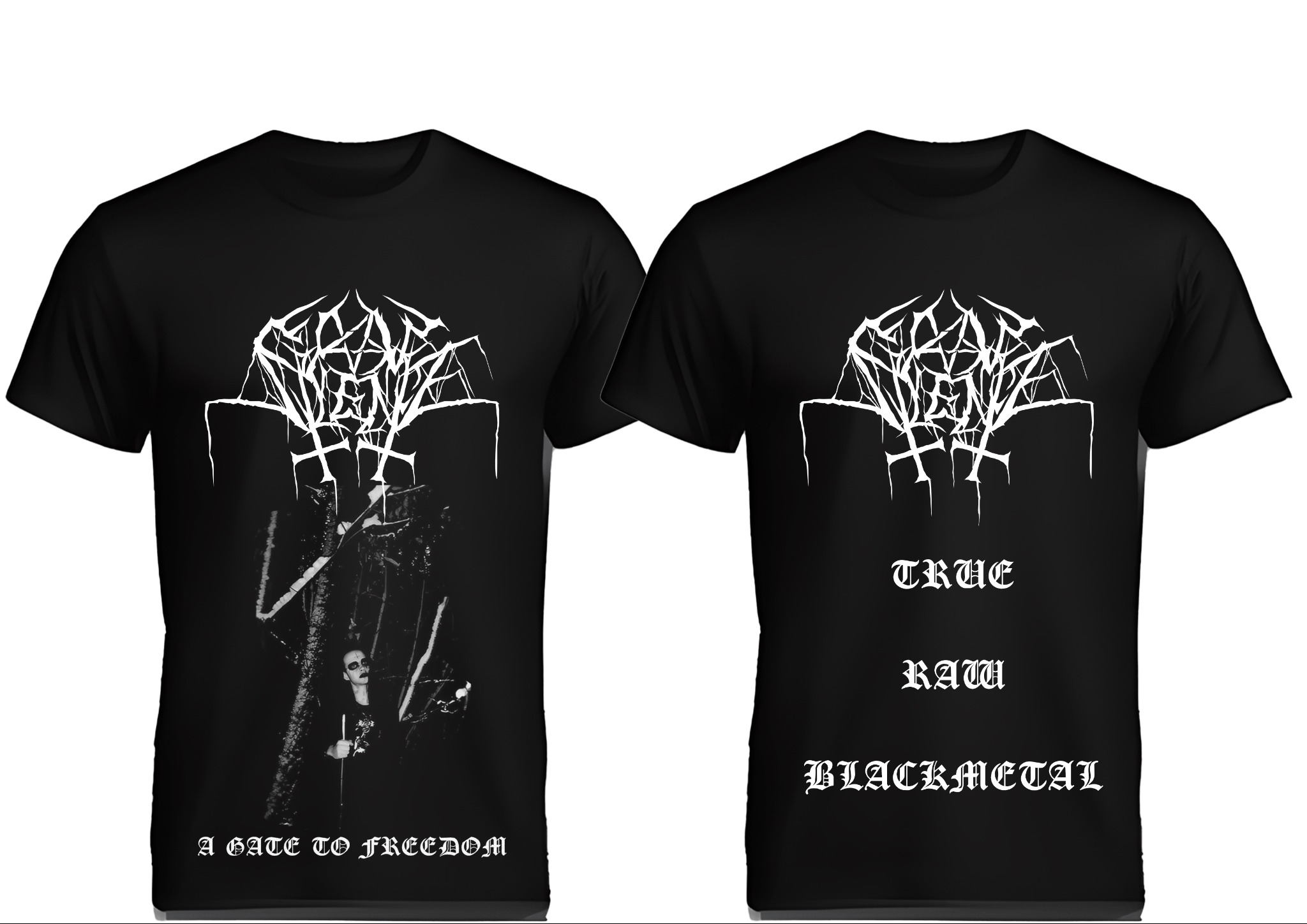 Mock Up merchu mojego projektu muzycznego