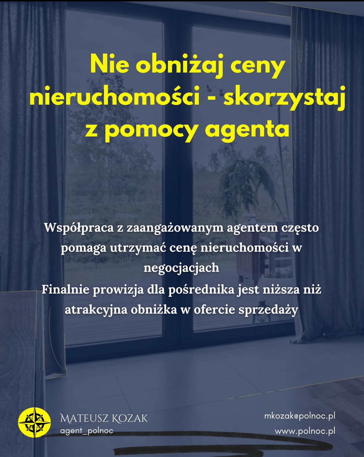 zaangażowany agent walczy o twoje cele !