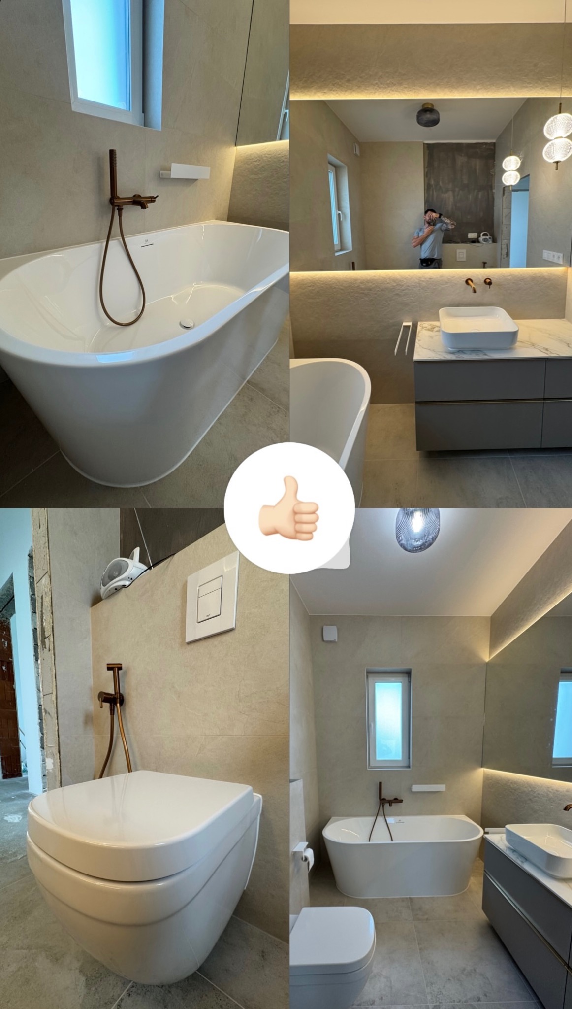 Trzy takie podglądowe zdjęcia