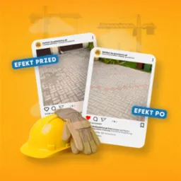 Mycie kostki brukowej